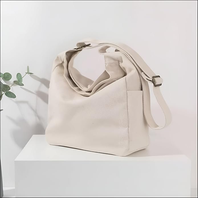 Women Canvas Tote Bag - Image 3