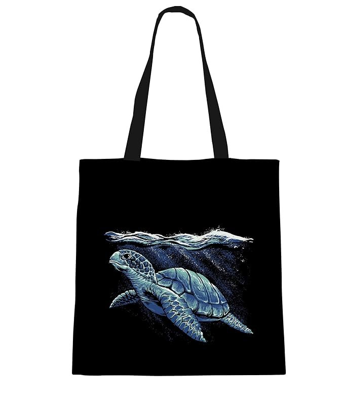 The Purple Tree Ocean Theme Tote Bags For Women