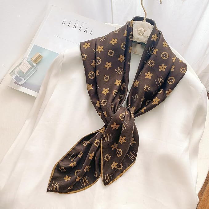 Cross Kulture Printed Poly Silken feel Scarf Stole for Women - Image 4